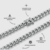 CUBAN BRACELET [SILVER] 8MM - Valsae