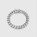 CUBAN BRACELET [SILVER] 8MM - Valsae
