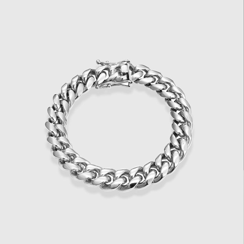 CUBAN BRACELET [SILVER] 8MM - Valsae