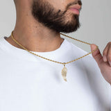 ICED WING PENDANT [18K GOLD]