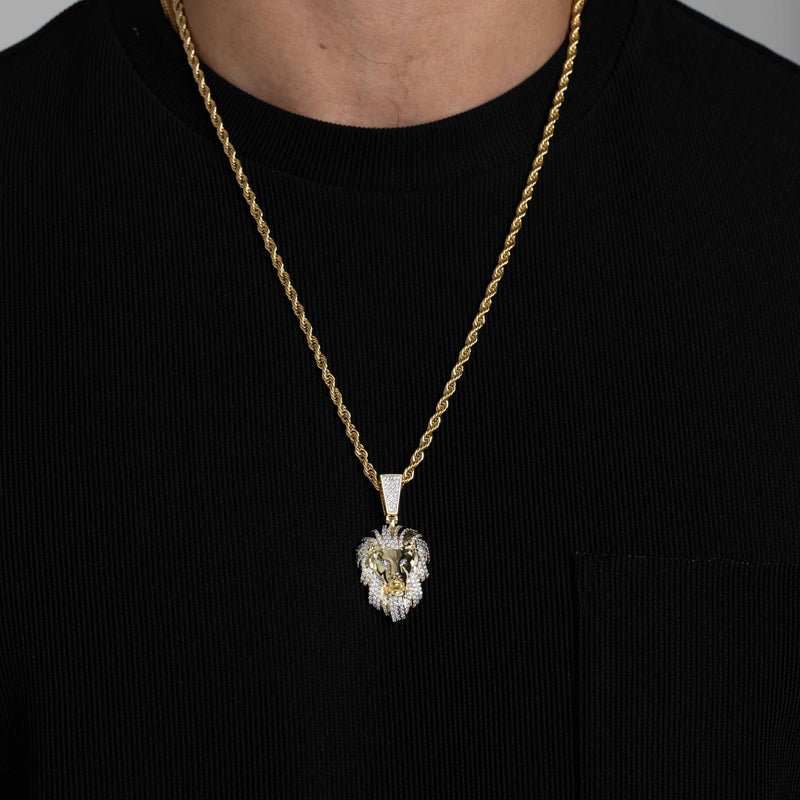 ICED LION PENDANT [18K GOLD]