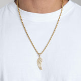 ICED WING PENDANT [18K GOLD]