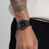 BLACKOUT STARDUST [BLACK LEATHER]