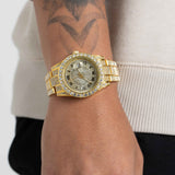 ICED GOLDEN CASCADE ROMAN NUMERALS