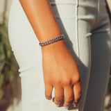 WOMENS MIAMI CUBAN BRACELET [18K WHITE GOLD] 8MM