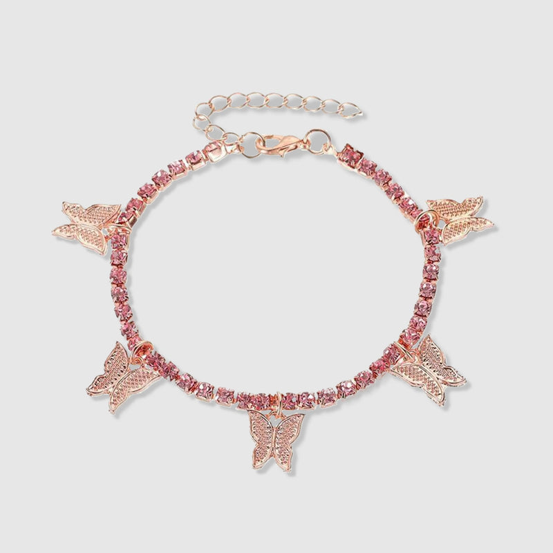 WOMEN'S ETHEREAL BUTTERFLY ANKLET