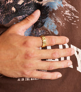 CUBAN RING [18K GOLD]
