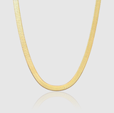 WOMEN'S HERRINGBONE CHAIN [18K GOLD] 6MM