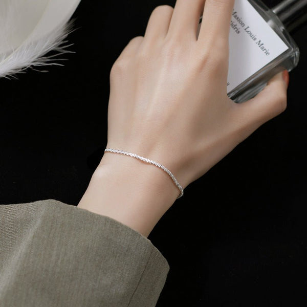 WOMENS MALVOS SPARKLING GYPSOPHILA BRACELET - Malvos