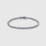 WOMEN'S MICRO TENNIS BRACELET [WHITE GOLD] 3MM - Malvos