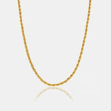 WOMEN'S ROPE CHAIN [18K GOLD] 5MM - Malvos