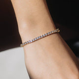 WOMEN'S TENNIS BRACELET [18K GOLD] 5MM - Malvos