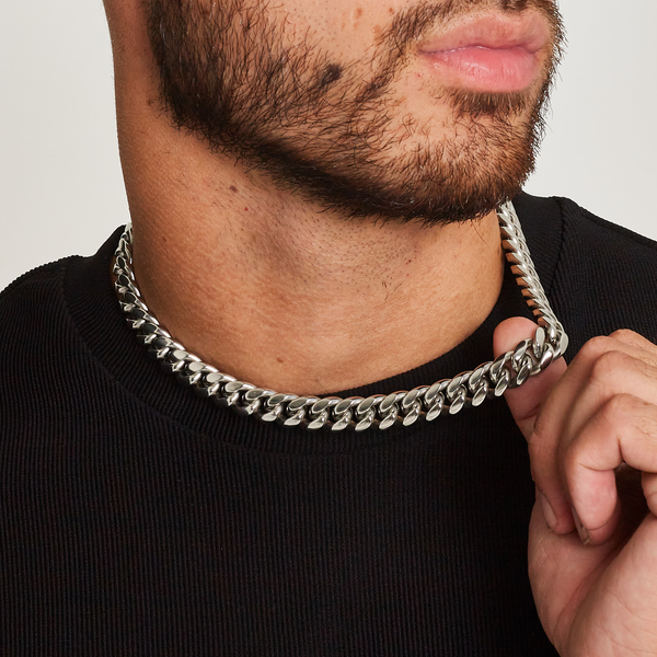MIAMI CUBAN CHAIN [SILVER] 12MM